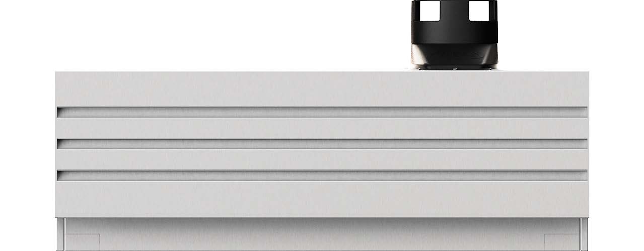 Unox Haube + Dampfkondensator - 750x870x383mmh